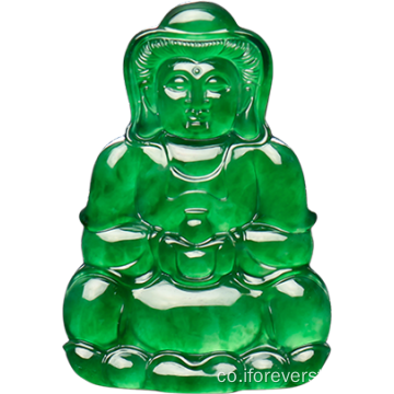 Un jadeite verde naturale